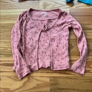 Carter's Pink Tie-Dye Sweater